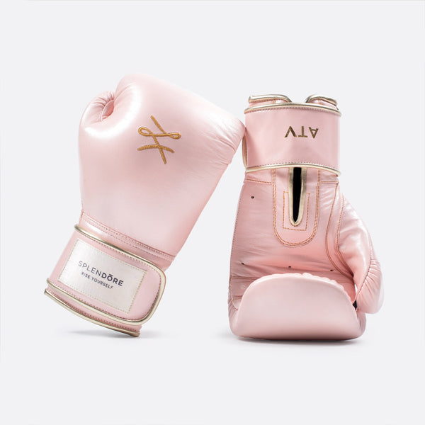 pink boxing gloves 