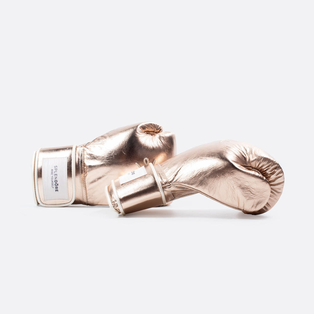 golden boxing gloves for women 
